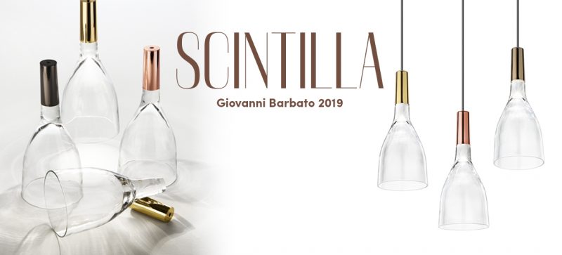 Vistosi präsentiert eine neue Kollektion Scintilla Pendelleuchten