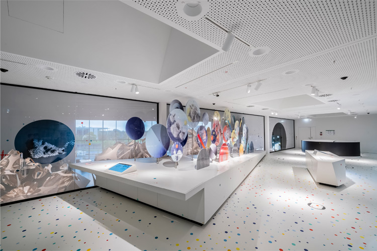 Das Museum Futurium in Berlin beleuchtet mit Mawa Leuchten