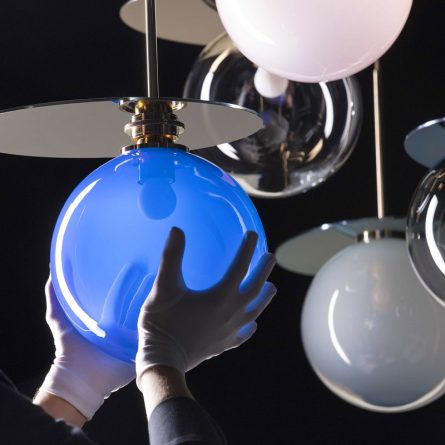 Die Beleuchtungskollektion Umbra aus der Glasmacherei Bomma