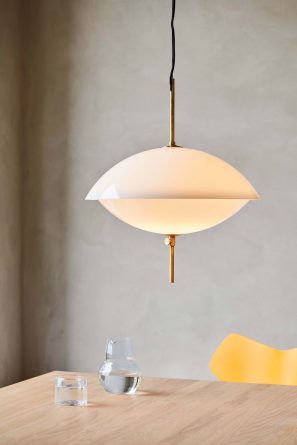 verstellbare Pendelleuchte Fritz Hansen Clam