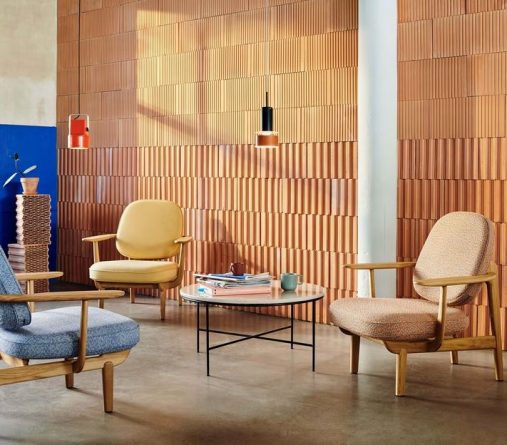 Der Hersteller Fritz Hansen stellt den Loungesessel Fred vor
