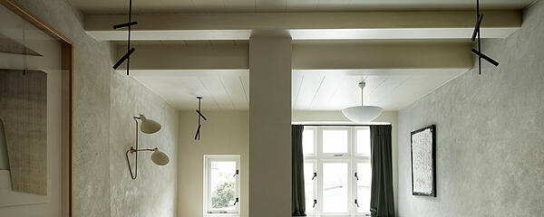 Beleuchtung zur Betonung der architektonischen Gestaltung eines Raumes