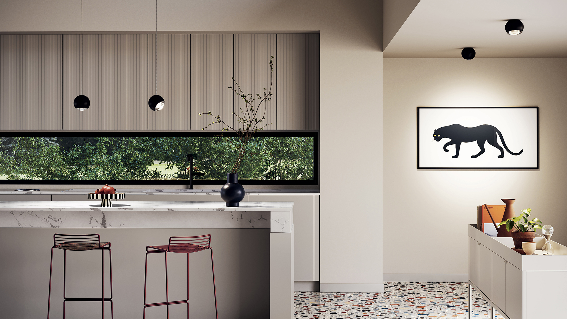 Die Lodes Spider Pendelleuchte vereint Eleganz und Funktionalität